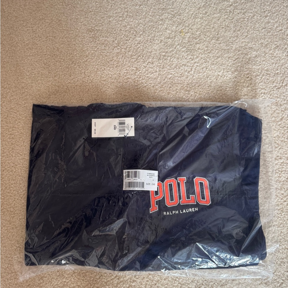 NWT Polo by Ralph Lauren Navy Long Sleeve Tee